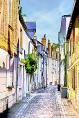Small street in Tours