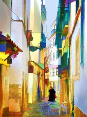Alley in Lisbon